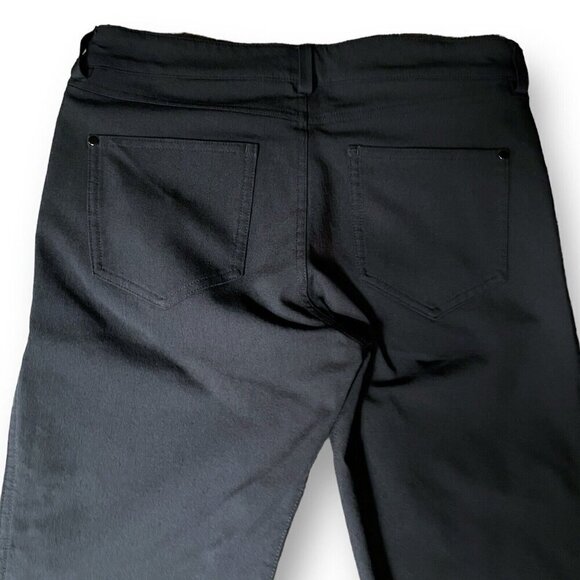 Lululemon Womens Everyday Pant Sz 4 Black Skinny Athleisure Reflective Ascent - Picture 11 of 12